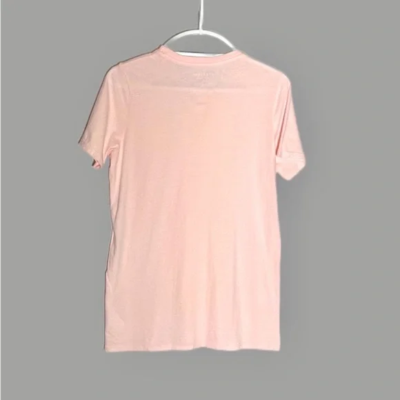 NWT Everlane 100% Supima Cotton Pink Short-Sleeved Crewneck T-Shirt, XS and M - Picture 7 of 13
